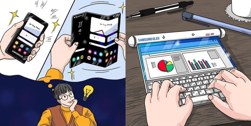Megvillantotta a Samsung, milyen lehet a jövő okostelefonja
