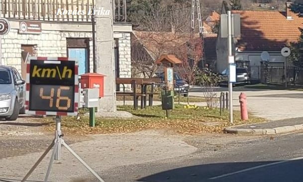 Mérik és mutatják a sebességet a rendőrök, de még nem büntetnek