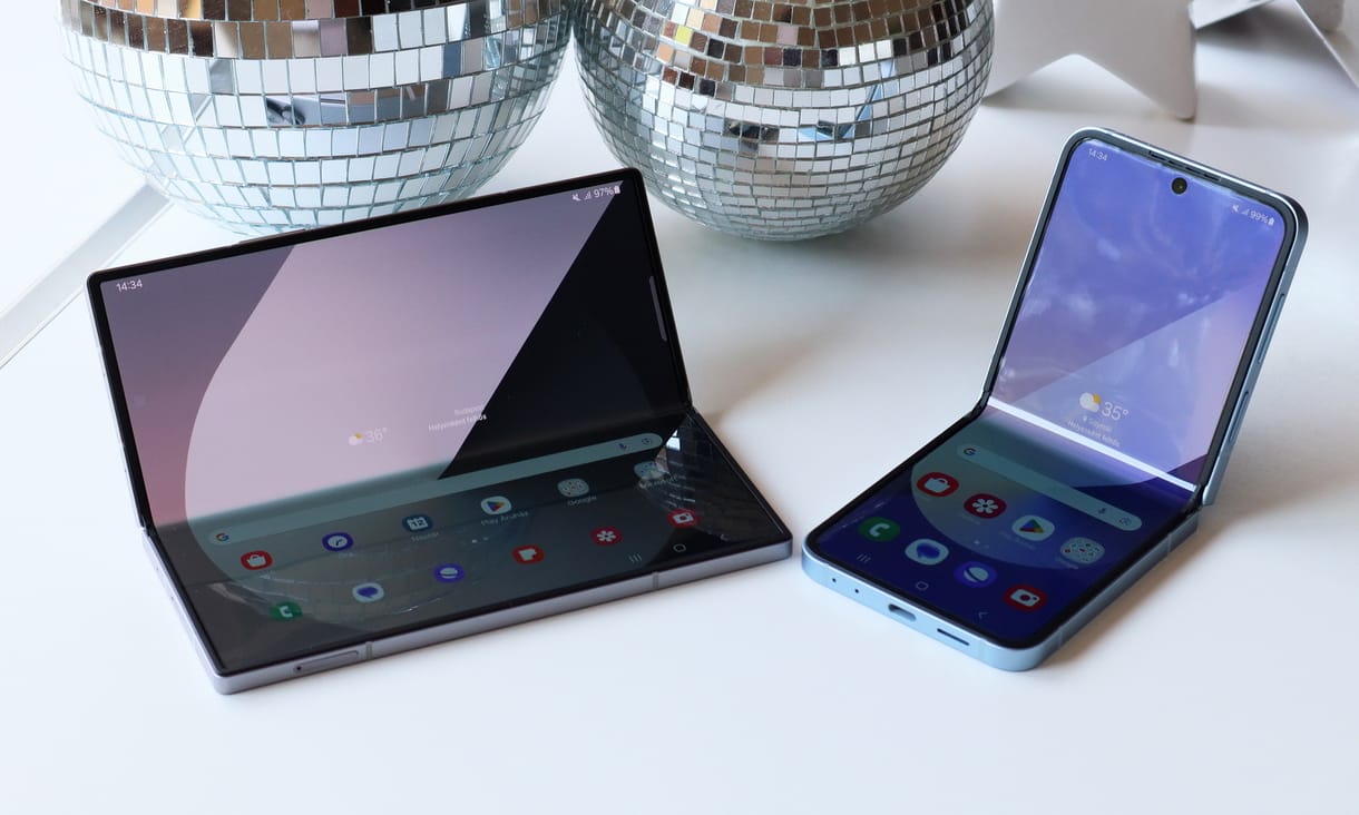 Itt vannak a Samsung legújabb csúcsmobiljai: alapos teszten a Fold6 és Flip6