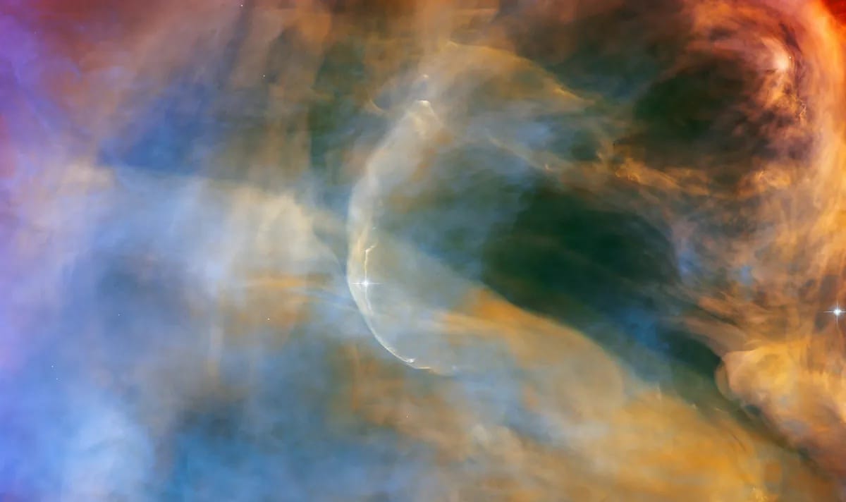 Lenyűgöző fotót készített a Hubble az Orion-köd egy részletéről