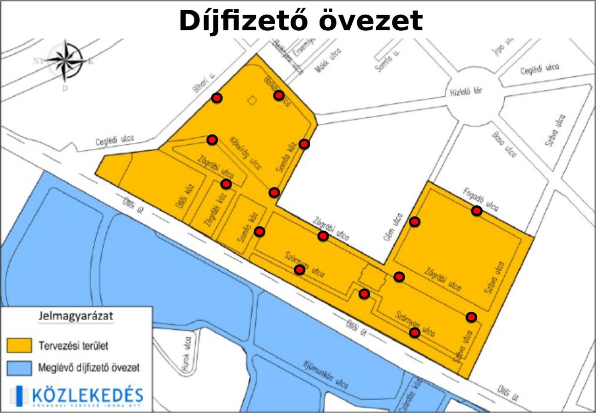 Figyeljen, napokon belül ez a terület is fizetős lesz Budapesten