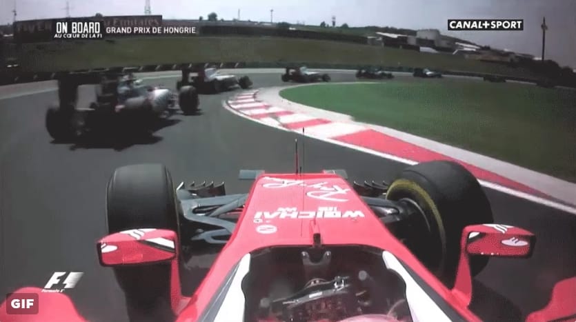 Videó: Lehetetlen előzést mutatott be a Hungaroringen a finn világbajnok