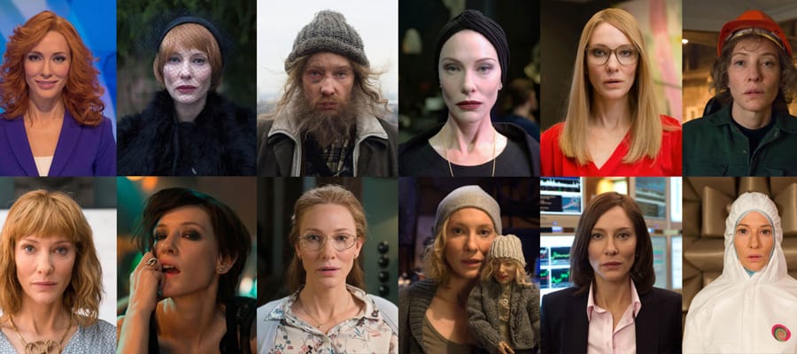 Elképesztő átalakulások: Cate Blanchett 13 szerepet játszik egy filmben