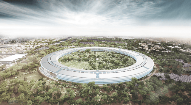 Tündöklő képek az Apple űrhajóközpontjáról