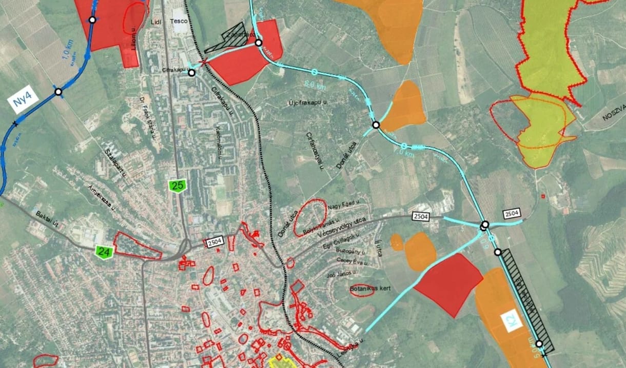 Eldőlt: a reptér felé fordul majd az új egri elkerülő