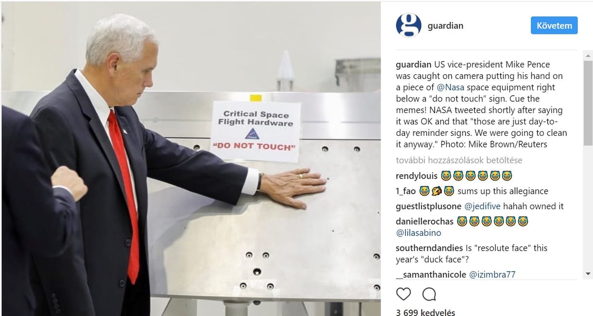 Trump alelnöke nem ért a szóból