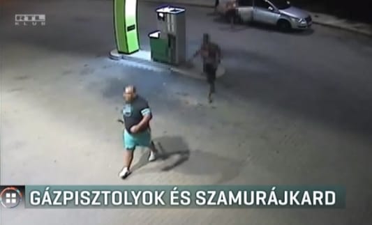 Szamurájkardos balhé egy benzinkúton: hat ember ellen emeltek vádat