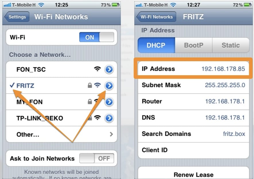 Így tudhatja meg iPhone-ja vagy iPad-je IP-címét 