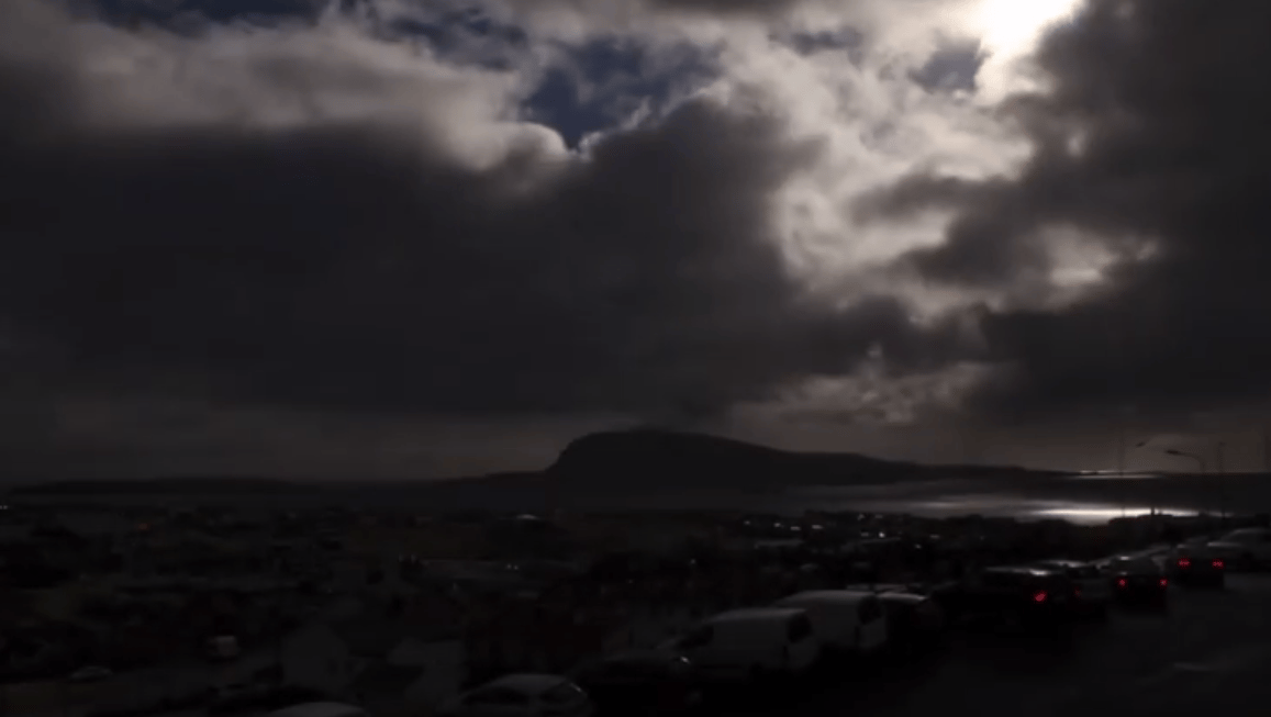 Már timelapse videó is van a napfogyatkozásról