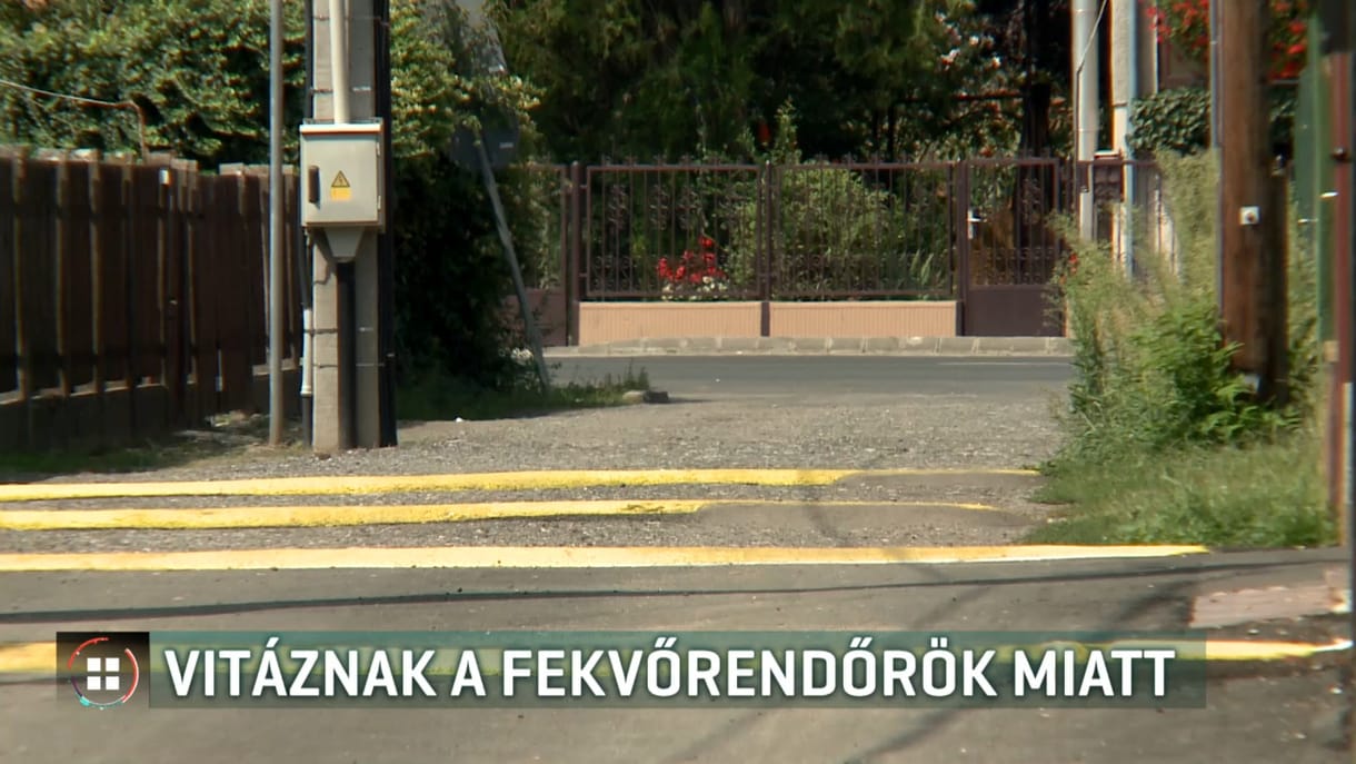 Kilenc engedély nélküli fekvőrendőr okoz botrányt Hajdúsámsonban