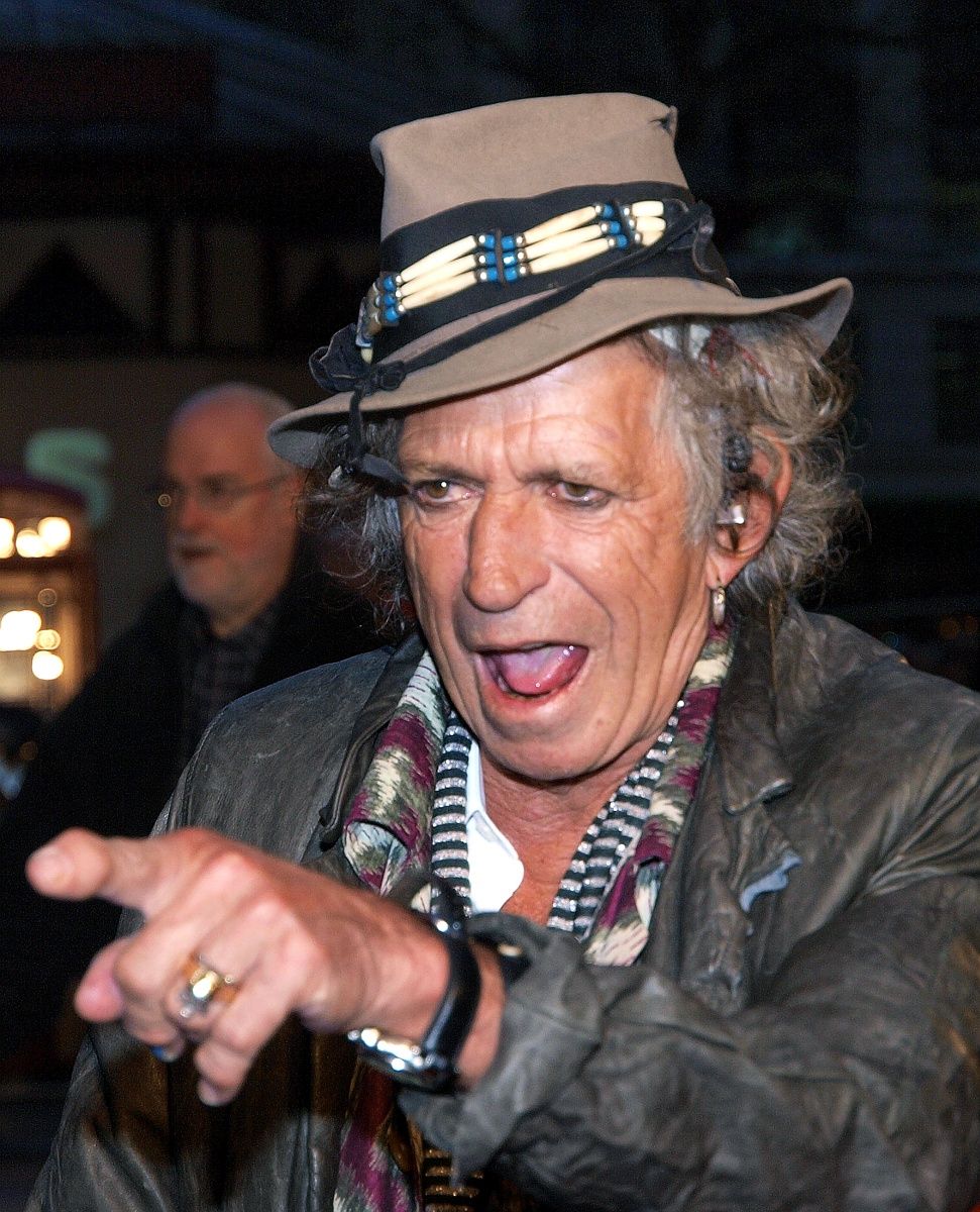 Keith Richards minden nap füves cigit reggelizik
