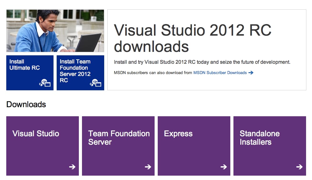Letölthetők a Microsoft .NET 4.5 és a Visual Studio 2012 RC változatai