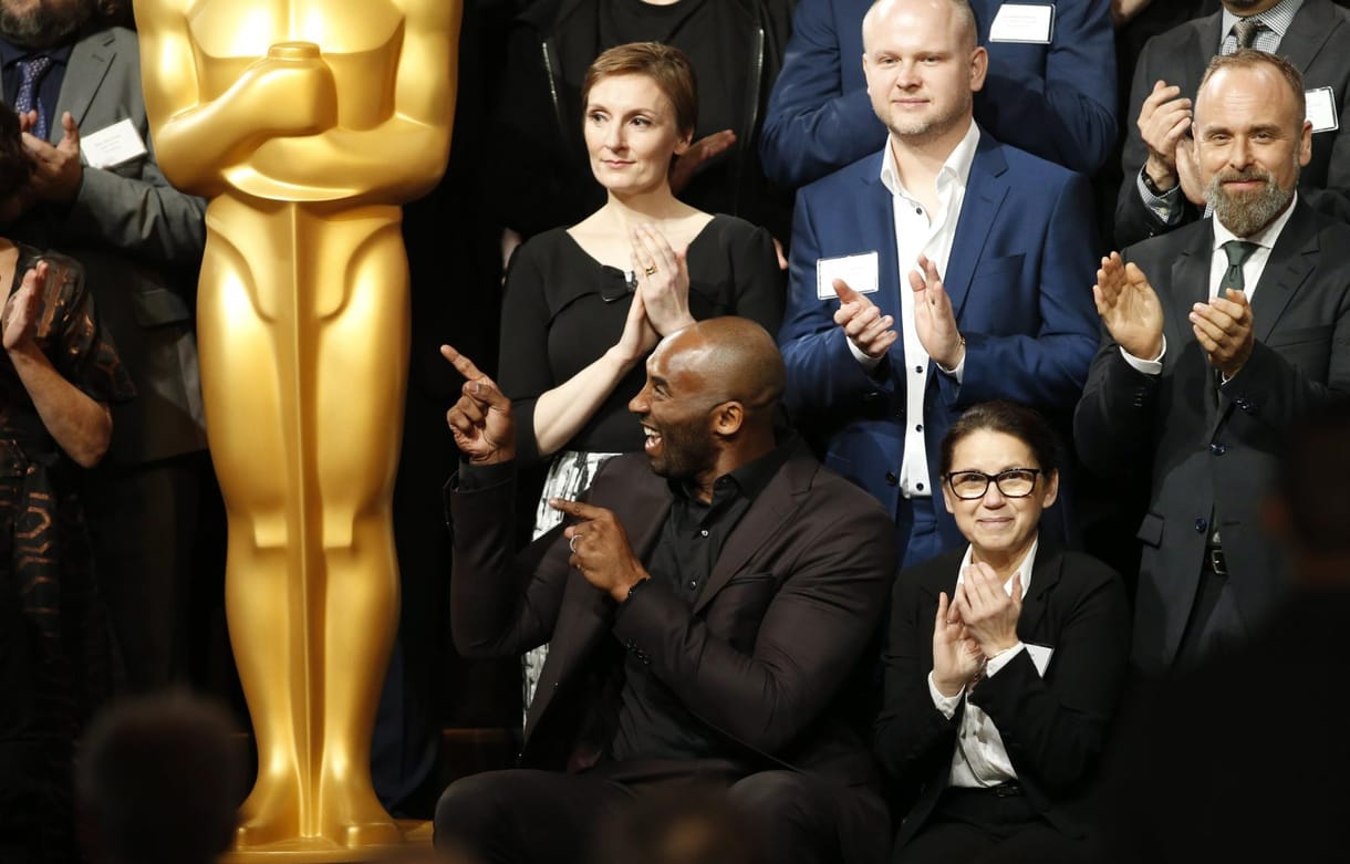 Enyedi Ildikó elég menő helyet kapott az Oscar-jelöltek csoportképén