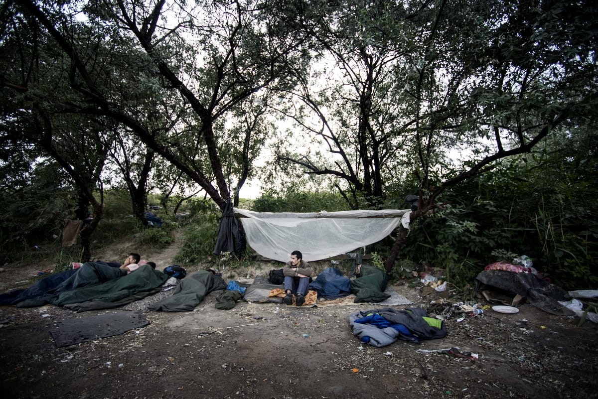 Szakértő az M1-en: Nem akadályozzák a szerbek a migránsok beáramlását