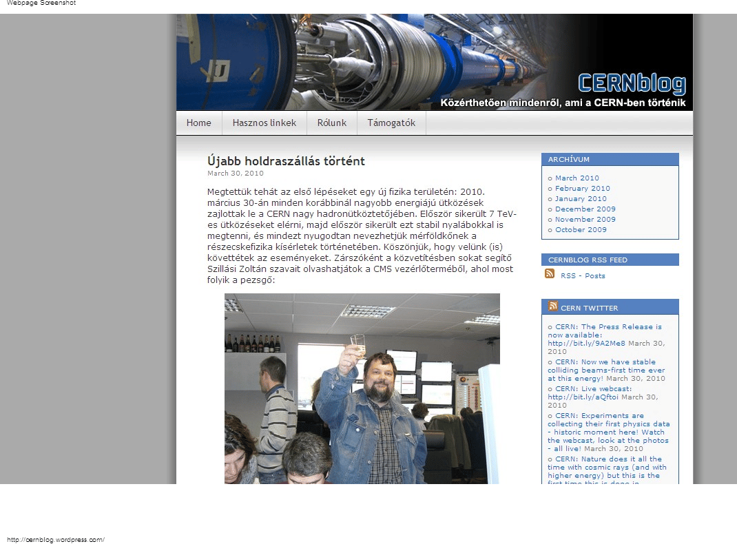 Magyarországon is megtekinthető a CERN vándorkiállítása