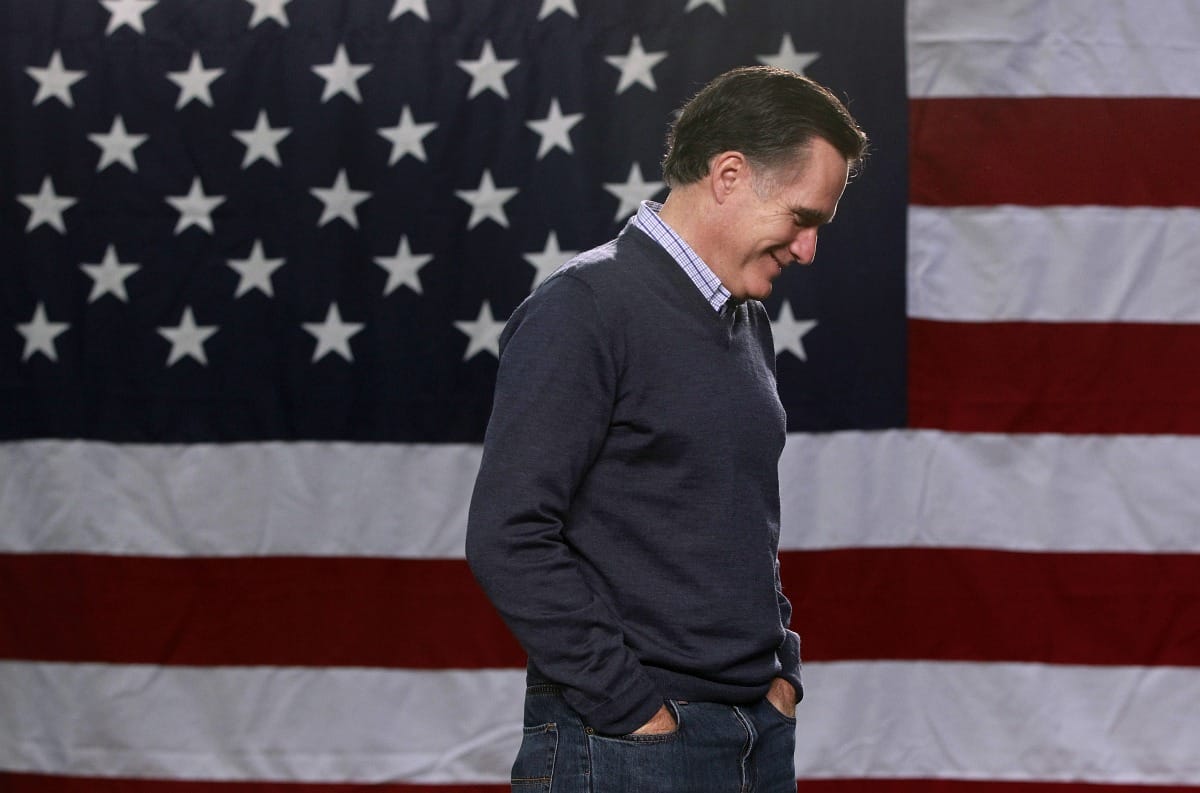 Romney tarolt Nevadában