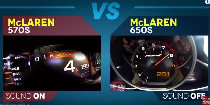 McLaren 570S vs. 650S. Mit tud 50 millió a 100 millió ellen?