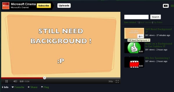 Feltörték a Microsoft Youtube csatornáját