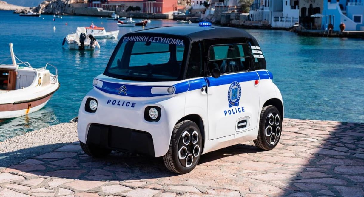 Mini rendőrautóval fognak járőrözni a görögök