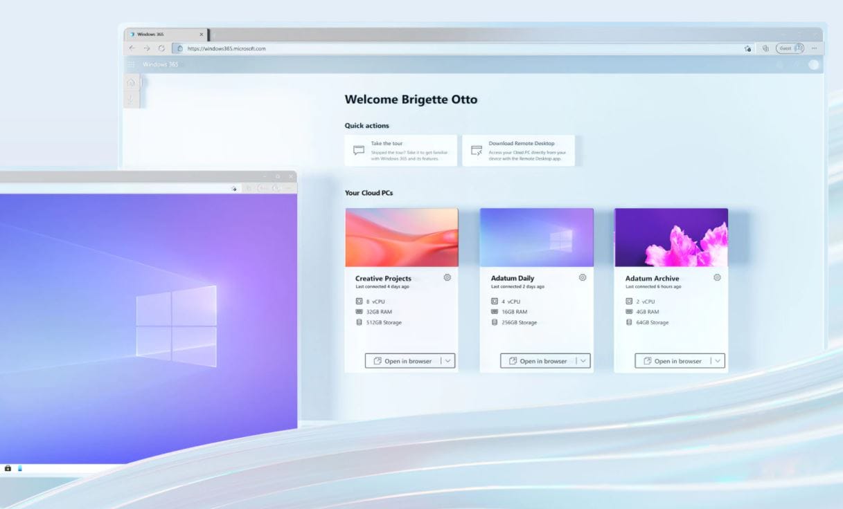 Itt a Microsoft új rendszere, a Windows 365