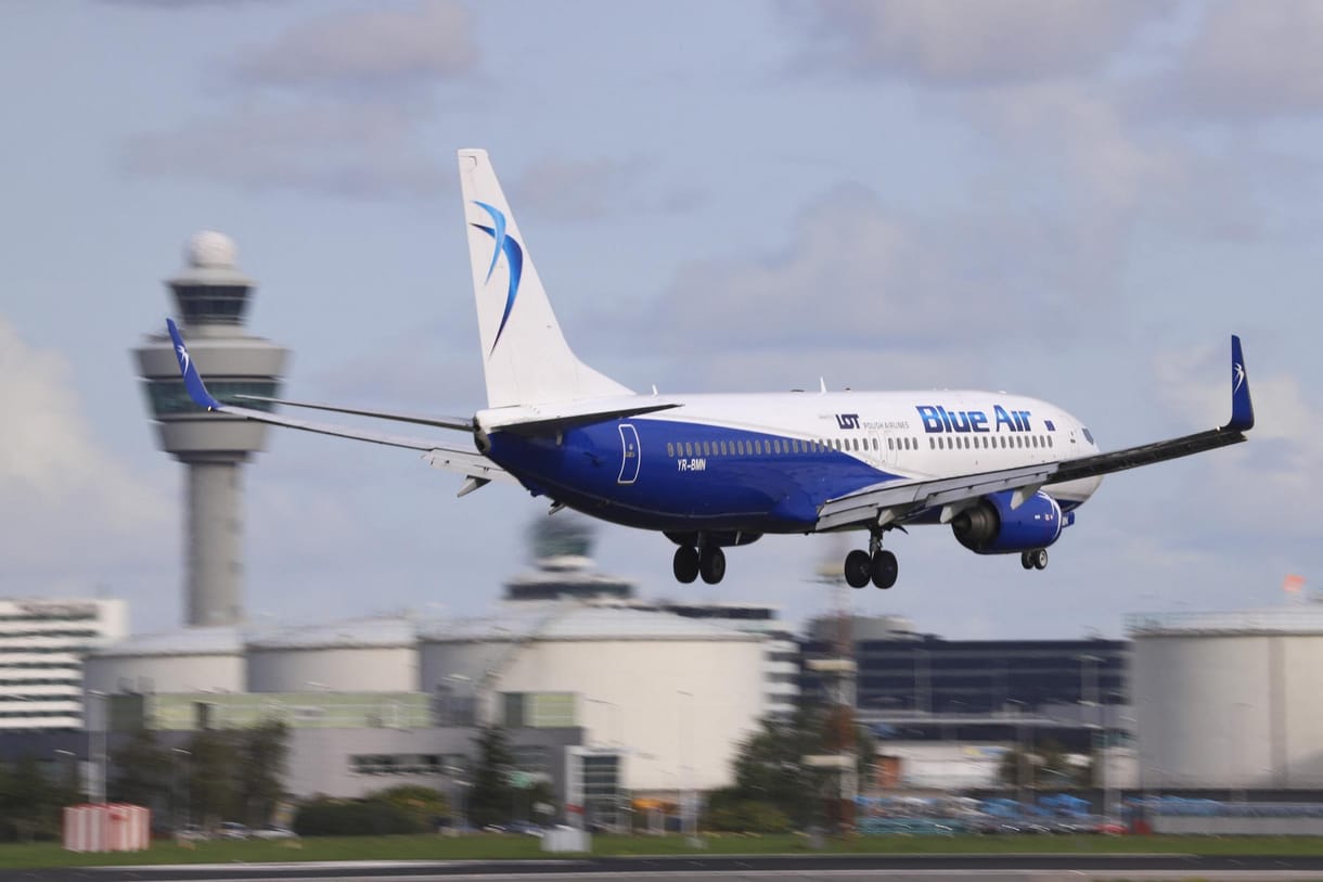 Felfüggesztette működését a Blue Air román légitársaság