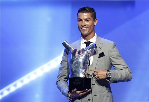 Cristiano Ronaldo lett az UEFA Év Játékosa - fotók