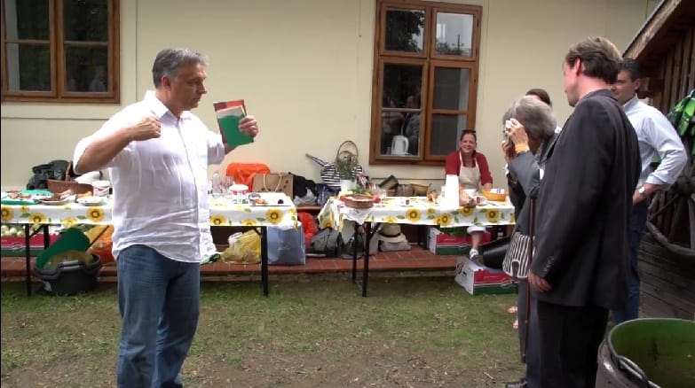 Orbán elmondta Kötcsén, mit hozott nekik az árvíz - videó