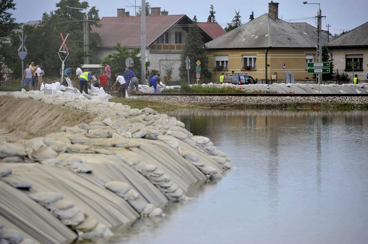 Már miénk a víz - percről percre az árvízről
