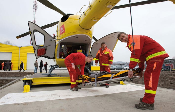 Helikopterrel vittek kórházba egy magyar túrázót a Magas-Tátrában