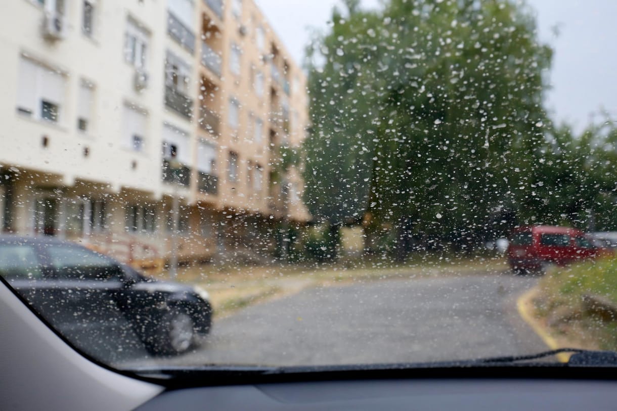 Szaharai homokot hozott az eső Nagykanizsán