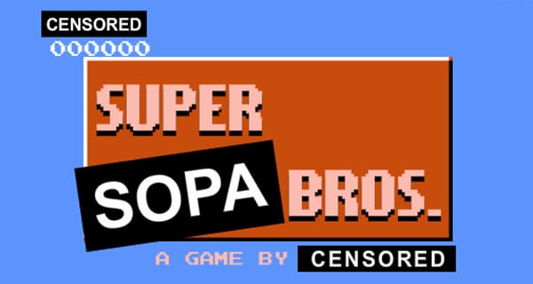 Napi munkakerülő – SOPA ellenes flash-játék