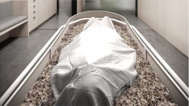 Jön az újfajta temetkezés? Elindult a cég, amely emberi komposztálást végez