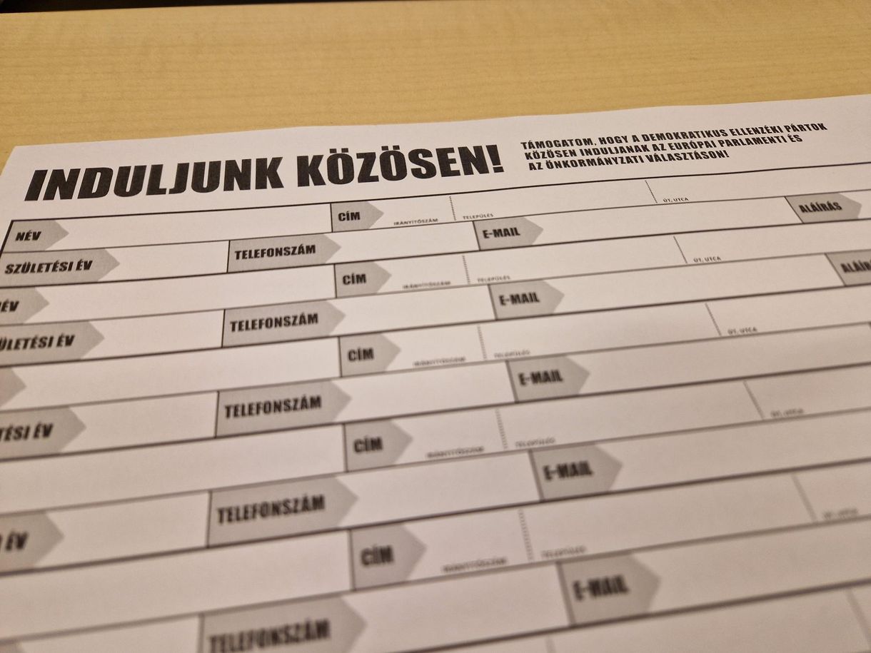 Százezer aláírást akar összegyűjteni az MSZP, hogy rábírja a többi ellenzéki pártot a közös listára a június 9-i választásokon