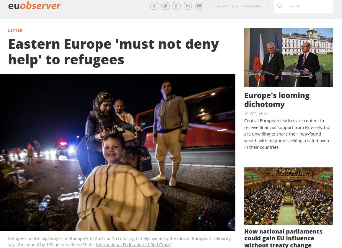 Bajnai, Tarr, Kornai is aláírta: kelet-európai nyílt levél a menekültekről