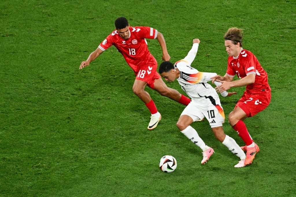 Szerencse is kellett hozzá, de a németek megérdemelten győzték le a dánokat