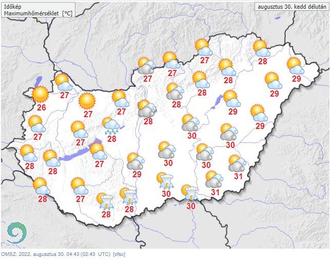 Ma még sokat fog sütni a nap