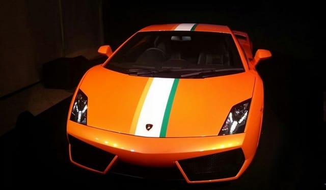Különleges Lamborghini Gallardót kap India - fotó