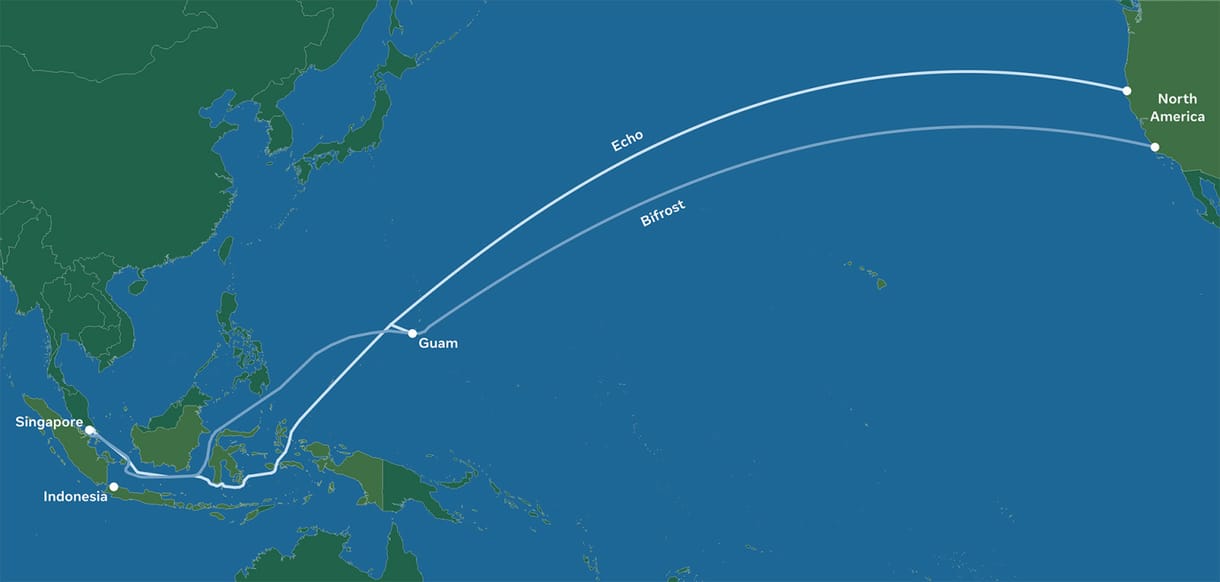 3000 km-es internetkábeleket húz ki a tenger mélyén a Facebook
