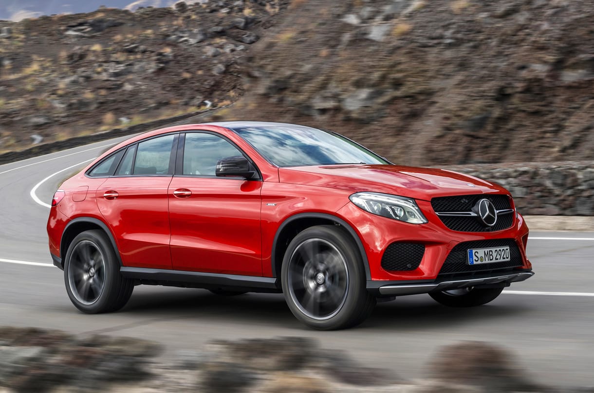 Itt a Mercedes válasza a BMW X6-osra – képek