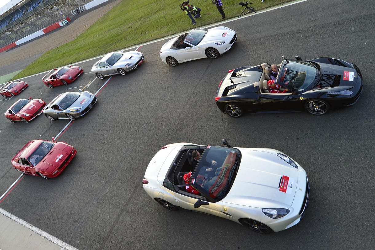 Ferrari Racing Days Silverstone-ban