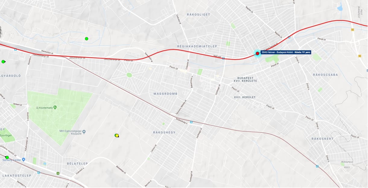 Vonatpótló buszokkal lehet eljutni a vonatpótló buszokig