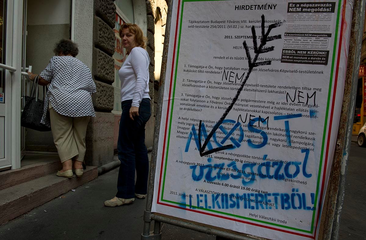 Pintérnek nem számít, hogy érvénytelen volt a józsefvárosi népszavazás