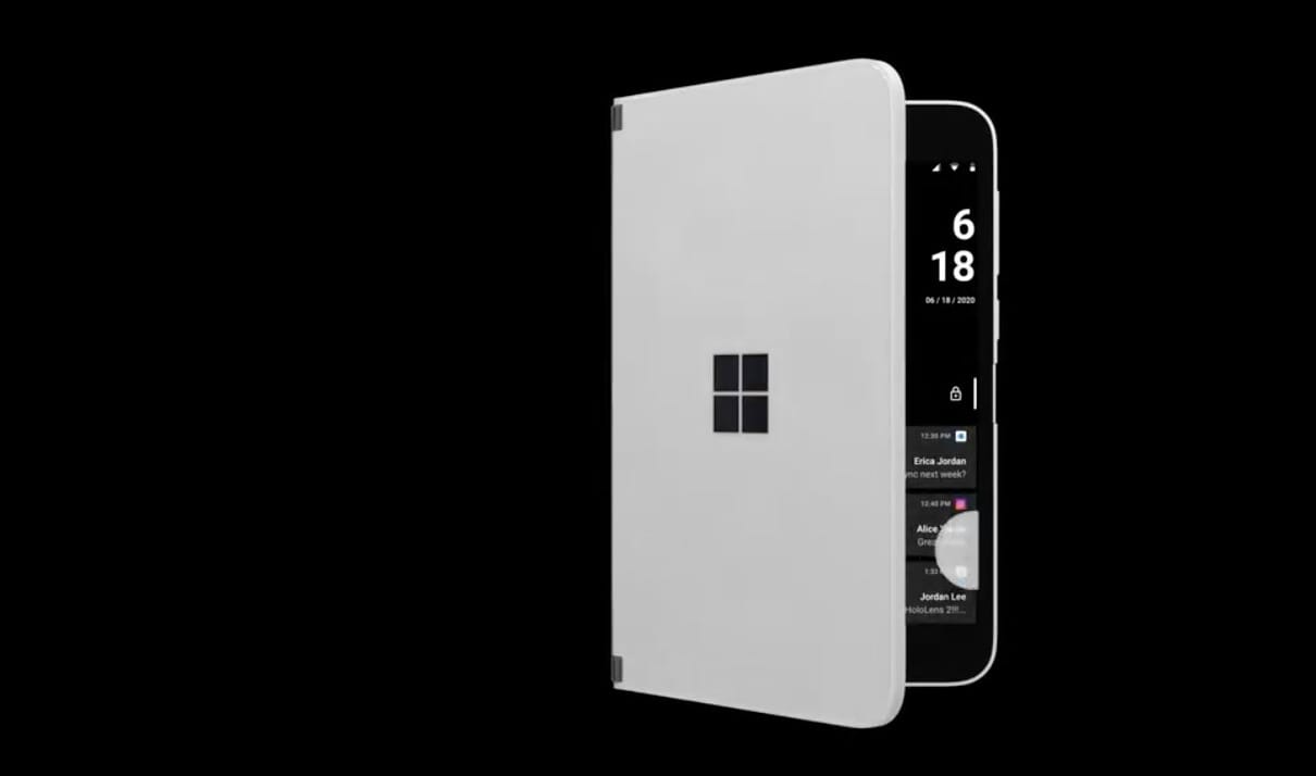 Kukucskálni is lehet majd a Microsoft összehajtható androidos telefonjával – videó