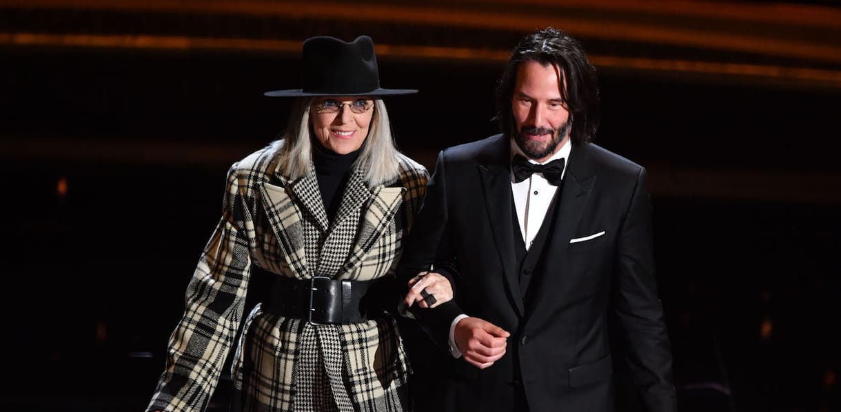 Keanu Reeves úgy flörtölt Diane Keatonnal, hogy a színésznő belepirult