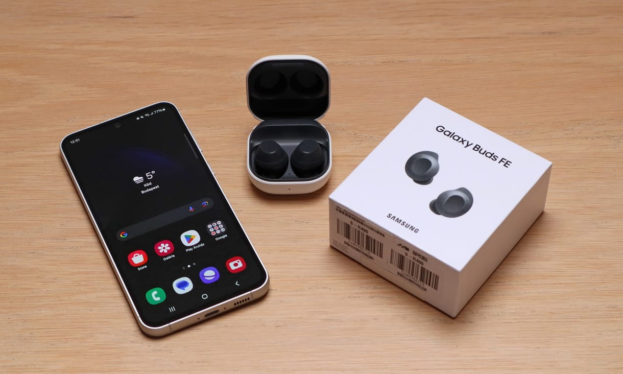 Itt a Samsung „önök kérték” kategóriás telefonja – teszten az új Samsung Galaxy S23 FE mobil és Buds FE füles