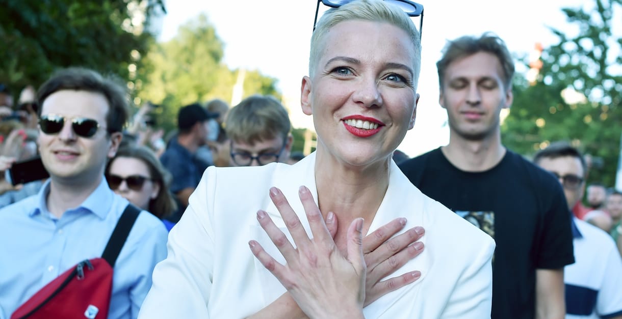 Vádat emeltek Maria Kalesznyikava fehérosz ellenzéki vezető ellen