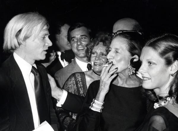 Andy Warhol és a Vogue nagyasszonya 1977-ben