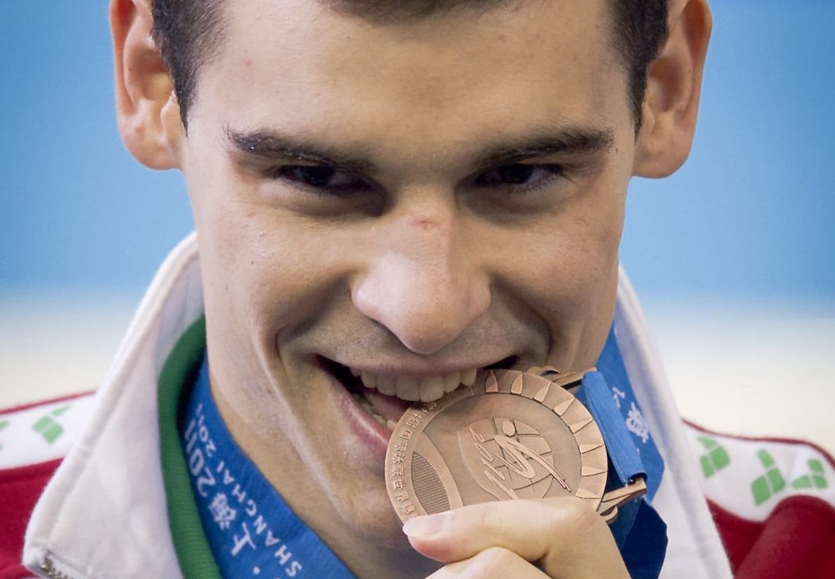 Kis Gergő országos csúccsal bronzérmes a vizes-vb-n