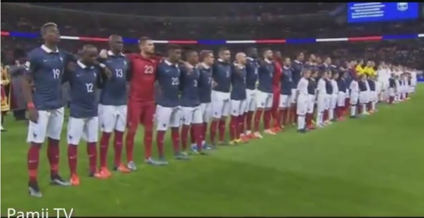Tízezrek énekelték a francia himnuszt a Wembley-ben - videó