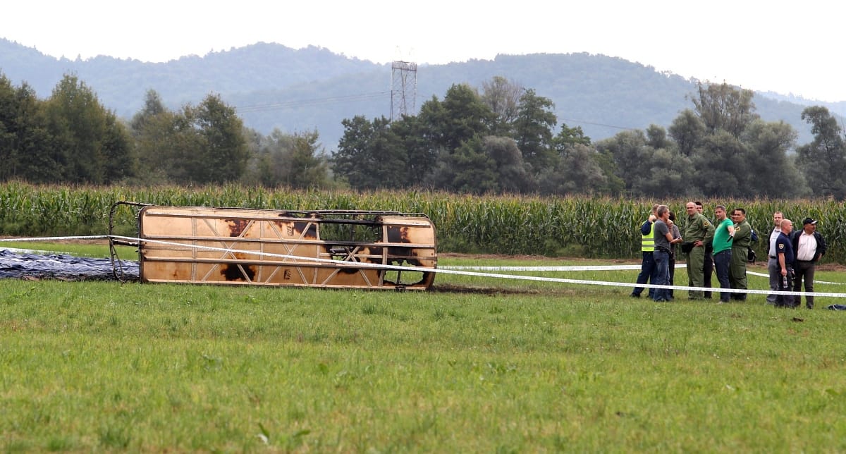 Betiltották a hőlégballon-repüléseket Szlovéniában